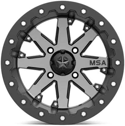 MSA Offroad Wheels MA21 14X10 4X110 CHARCOAL -10MM - M21-04010