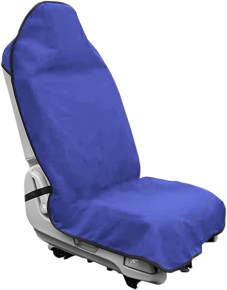 Waterproof Sweating Car Seat Cover for Post Gym Workout, Running, Swimming, Beach and Hiking, Universal Fit Non-Slip Bucket Seat Protector for Cars SUV Trucks, Machine Washable (2pcs Black)