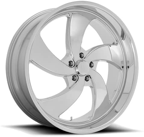 US Mags U132 DESPERADO Chrome Finish Wheel with Aluminum (20 x 8. inches \/5 x 120 mm, 1 mm Offset)