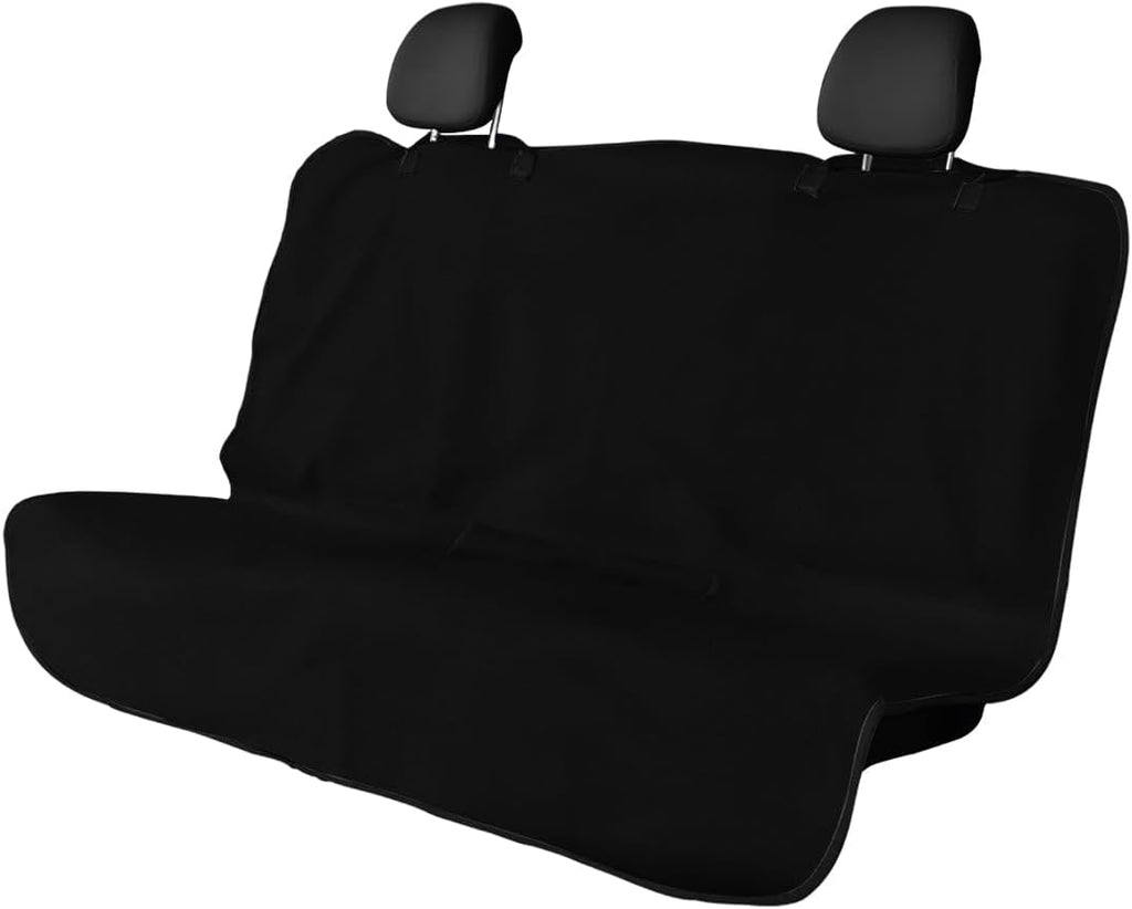 Waterproof Car Towel Seat Cover, Sweating Non-Slip Premium Towel Carseat Cover Protector, Universal Soft Machine Washable Car Truck SUV Front Seat Cover for Gym Workout Beach Hiking (Black)