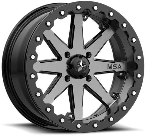 MSA Offroad Wheels MA21 14X10 4X110 CHARCOAL -10MM - M21-04010