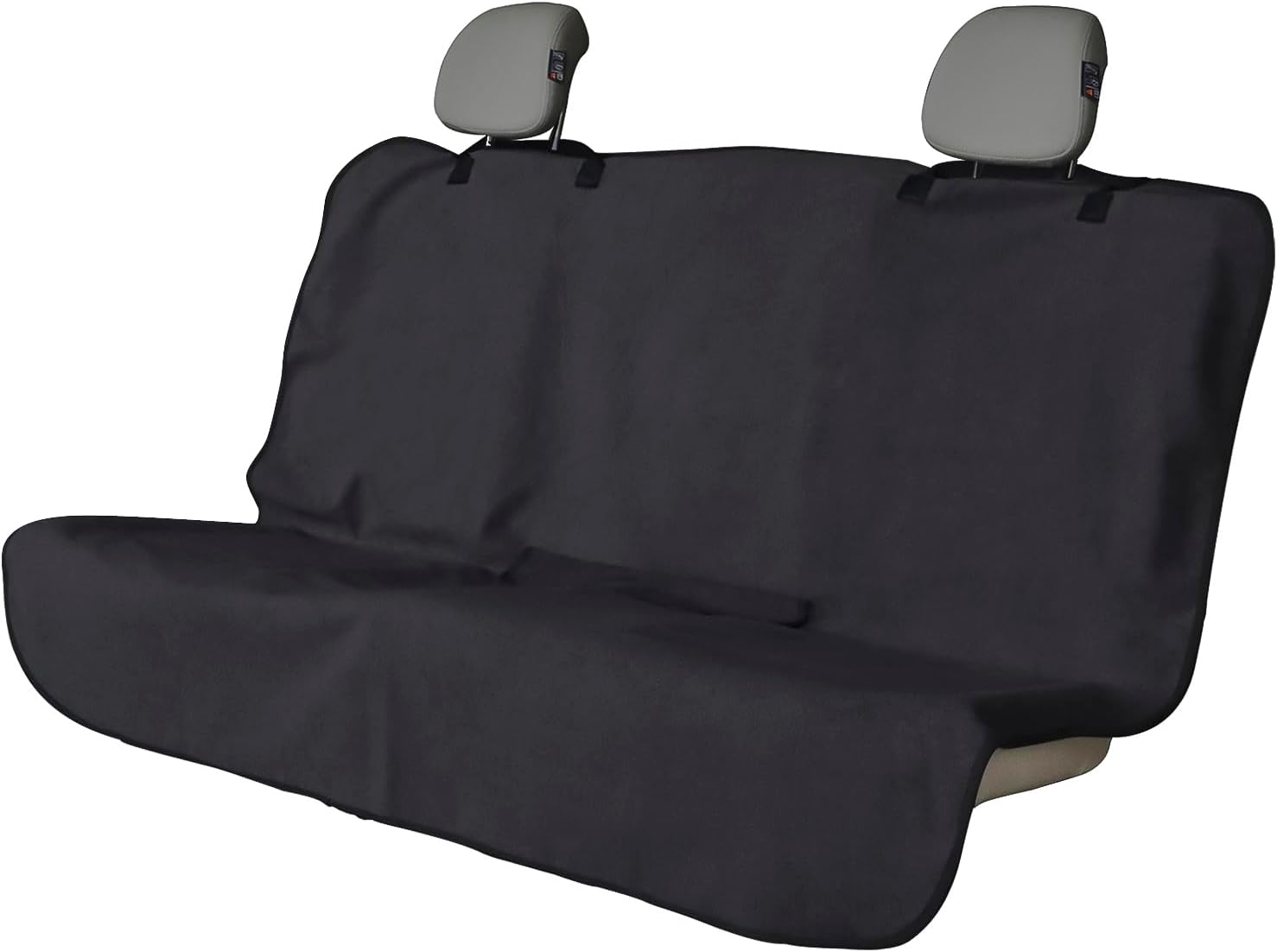 Waterproof Sweating Car Seat Cover for Post Gym Workout, Running, Swimming, Beach and Hiking, Universal Fit Non-Slip Bucket Seat Protector for Cars SUV Trucks, Machine Washable (2pcs Black)