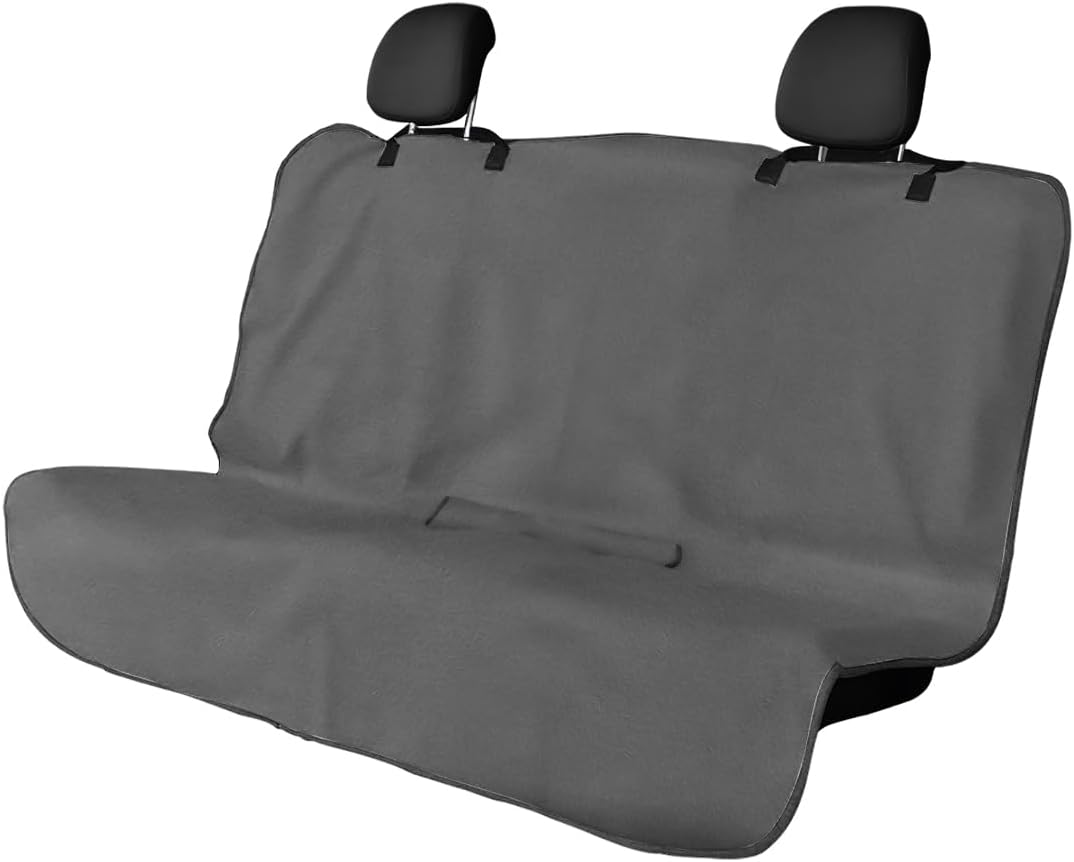 Waterproof Car Towel Seat Cover, Sweating Non-Slip Premium Towel Carseat Cover Protector, Universal Soft Machine Washable Car Truck SUV Front Seat Cover for Gym Workout Beach Hiking (Black)