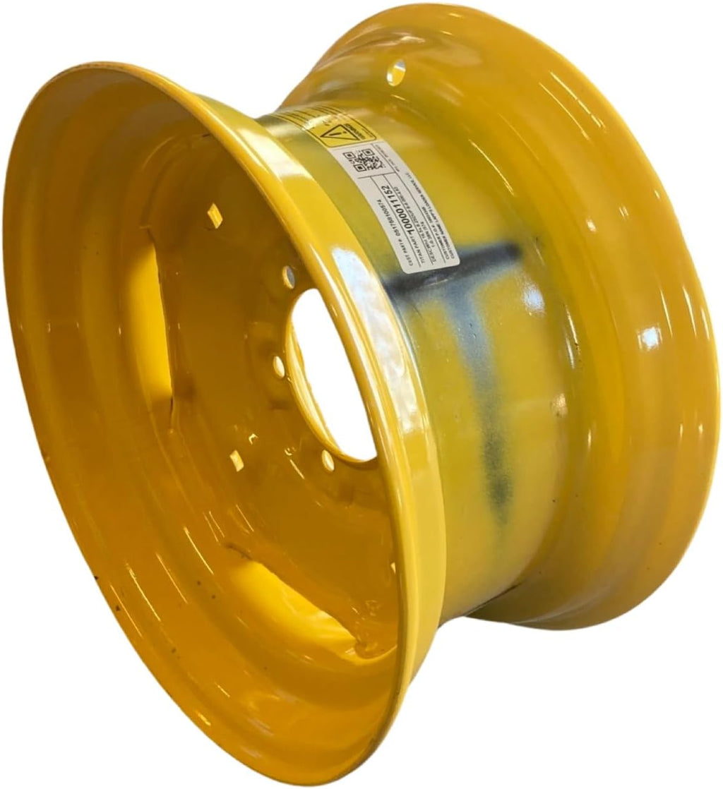 10-16.5 6-lug Rim for New Holland-16.5X8.25X6 TITAN EW USA Skid Steer Wheel/Rim for New Holland LS140, LS150 & more -6 bolt, 5.13" Back Spacing- fits 10X16.5 Tires