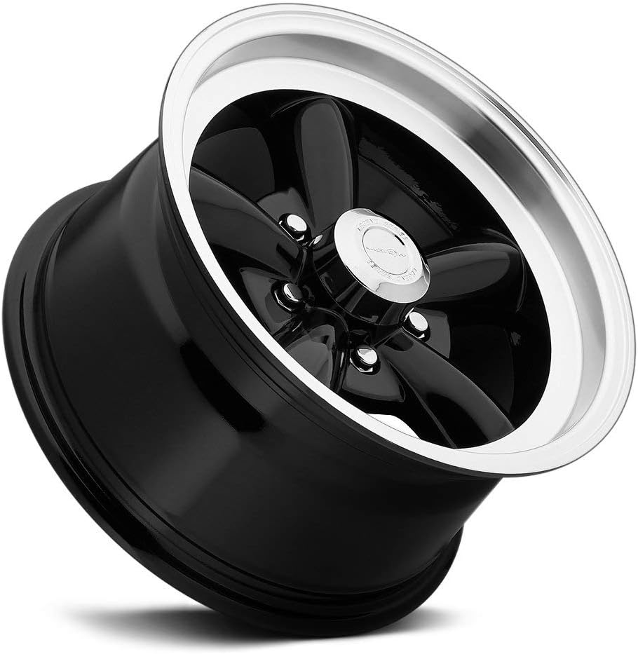 Vision 141 Legend5 Сustom Wheel - Gloss Black with Machined Lip 15" x 8", 0 Offset, 5x139.7 Bolt Pattern, 87.1mm Hub