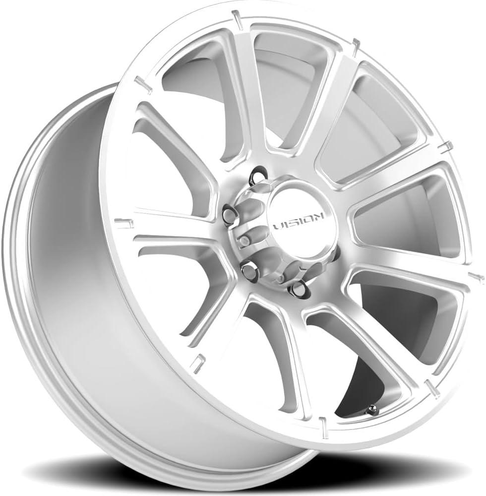 17x8.5 Vision 353 Turbine Winter Paint Silver 6x139.7 6x5.5 ET18 Wheel Rim