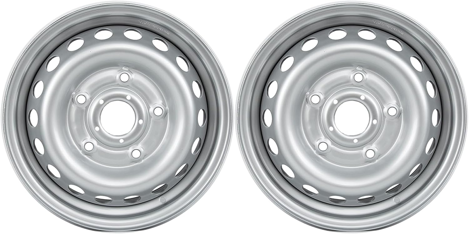 16 Inch Solid Steel Wheel, Silver Wheel Rim for Ford Transit 250 2015 2016 2017 2018 2019 2020 OEM Direct Replacement Rim Accessories（1 Pack）