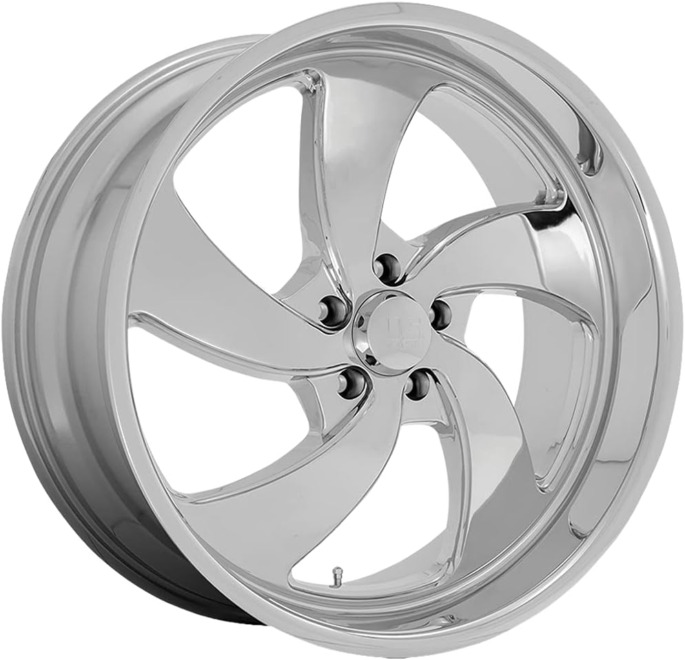 US Mags U132 DESPERADO Chrome Finish Wheel with Aluminum (20 x 8. inches \/5 x 120 mm, 1 mm Offset)