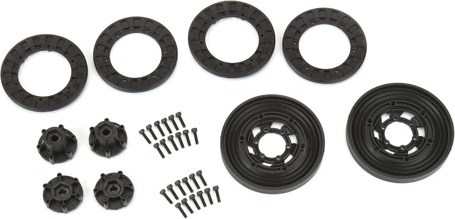 Pro-Line Racing Vice CrushLock 2.6 Black/Black 6x30 Wheels F/R PRO278903 RC Tire