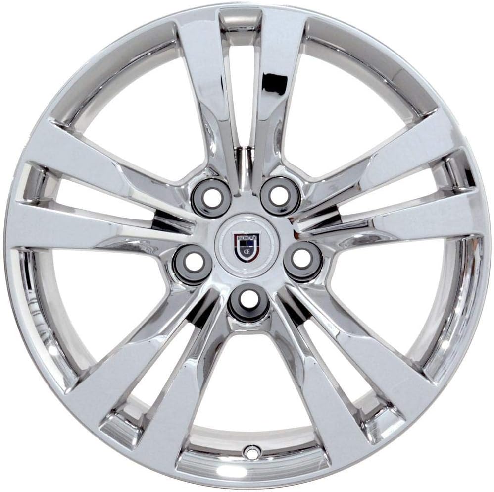 OE Wheels CA15C 18 Inch Rim Fits CTS Style 5x120 18x8.5 Chrome - Hollander 4717 (1)