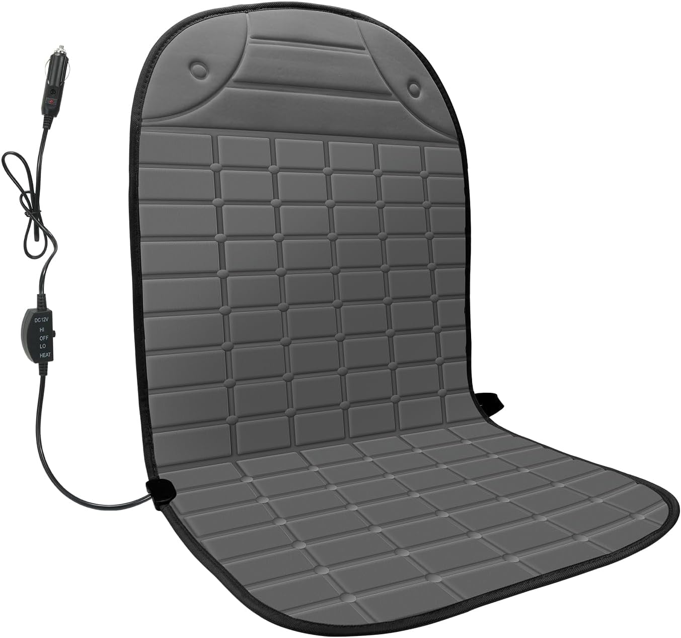 Universal Seat Cushion Cover for Full Back (Black)
