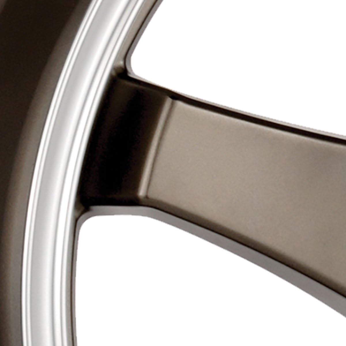 17x7 Enkei EV5 (Matte Bronze w/ Machined Lip) Wheels/Rims 5x100/114.3 (446-770-0245ZP)