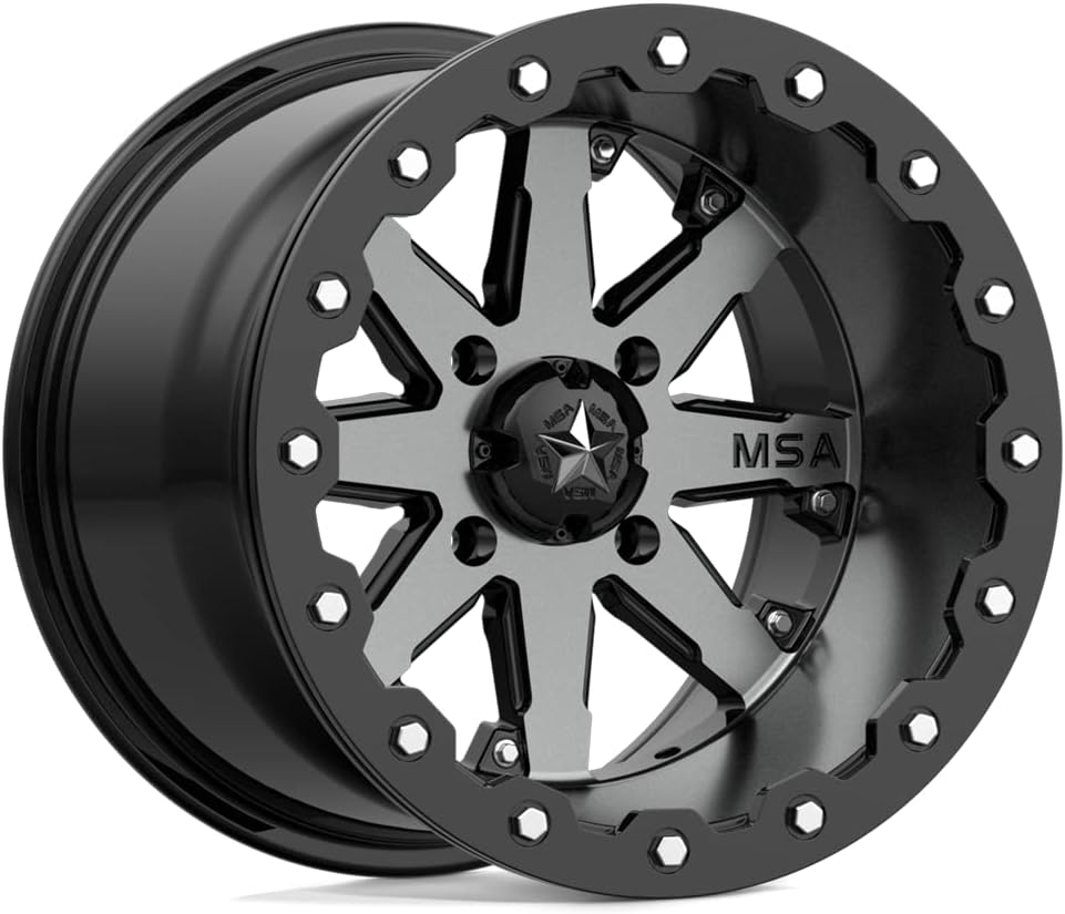 MSA Offroad Wheels MA21 14X10 4X110 CHARCOAL -10MM - M21-04010