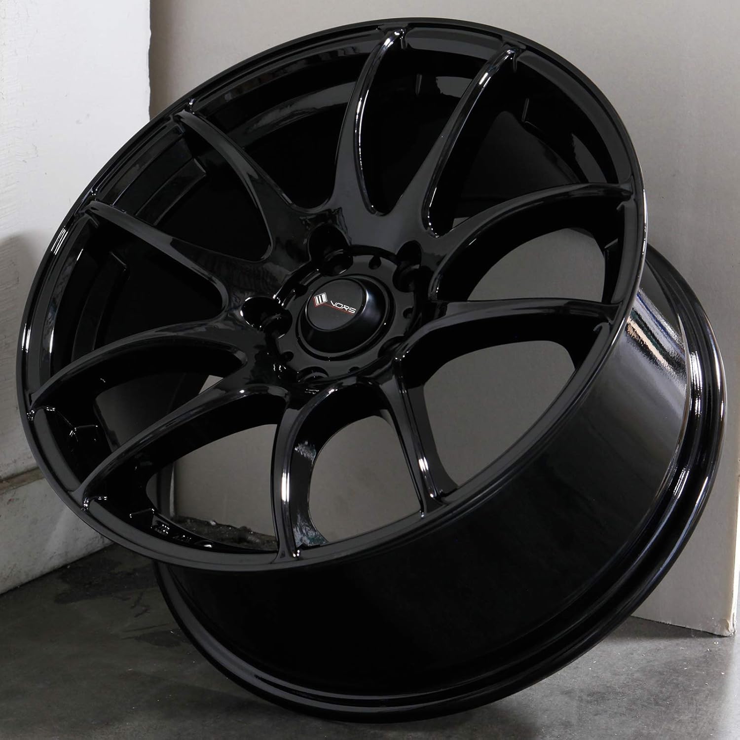 18x8.5 Vors TR4 5x114.3 35 Black Wheel Rim 73.1