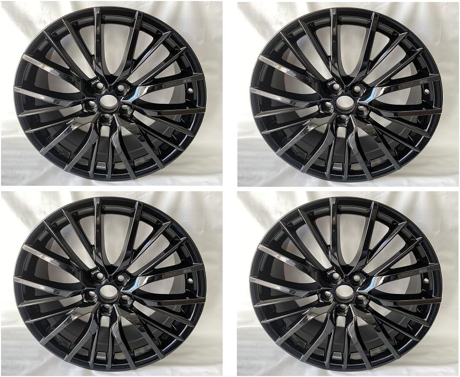 4pc 20'' F SPORT STYLE GLOSS BLACK RIMS WHEELS FITS LEXUS IS250 ES350 GS350 RX350