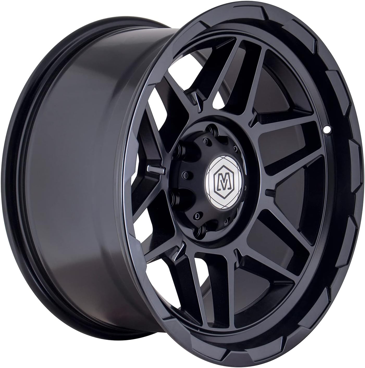 Michael Pro 18 inch Wheel - Compatible with 4x4 and 18" Ford Ranger - Upgrade Your Off-Road Experience - Black