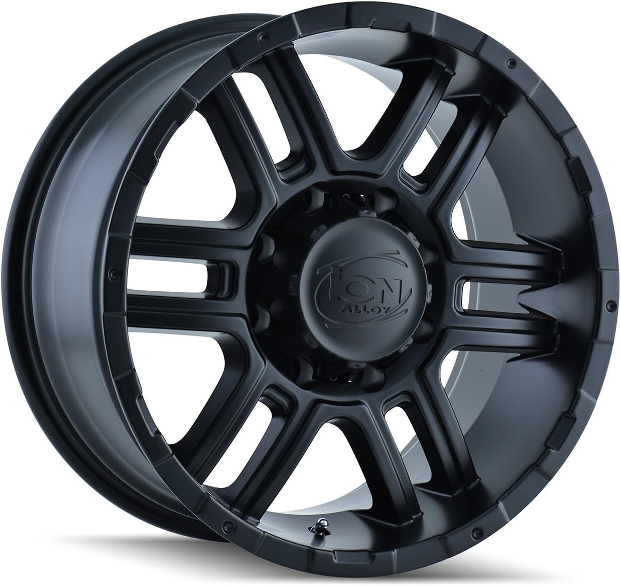 179 16x8, Bolt Pattern: 6x5.5/, Offset: 10, MATTE BLACK, set of 1