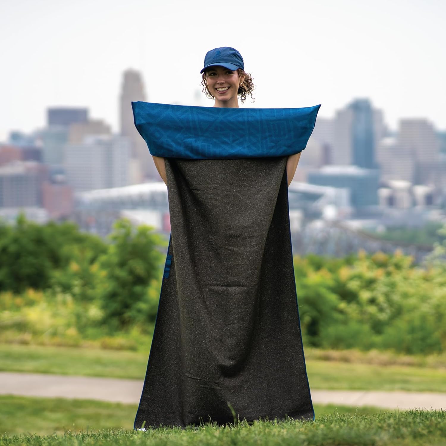 Sprints Athletic Running Towel, Full-Sized, Car Seat Cover - Performance Microfiber… (Out N Back)