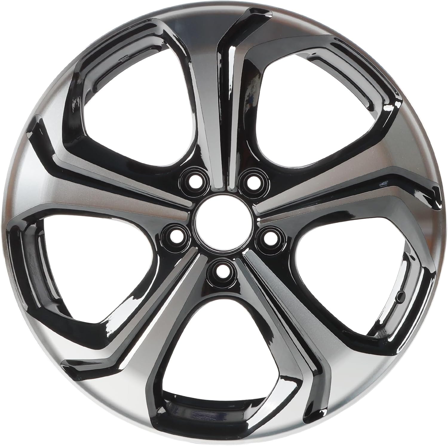 18" NEW Single 18X7.5 18 Inch Black Wheel Rims Fit For 2014 2015 Honda Civic OEM Design Replacement Rim