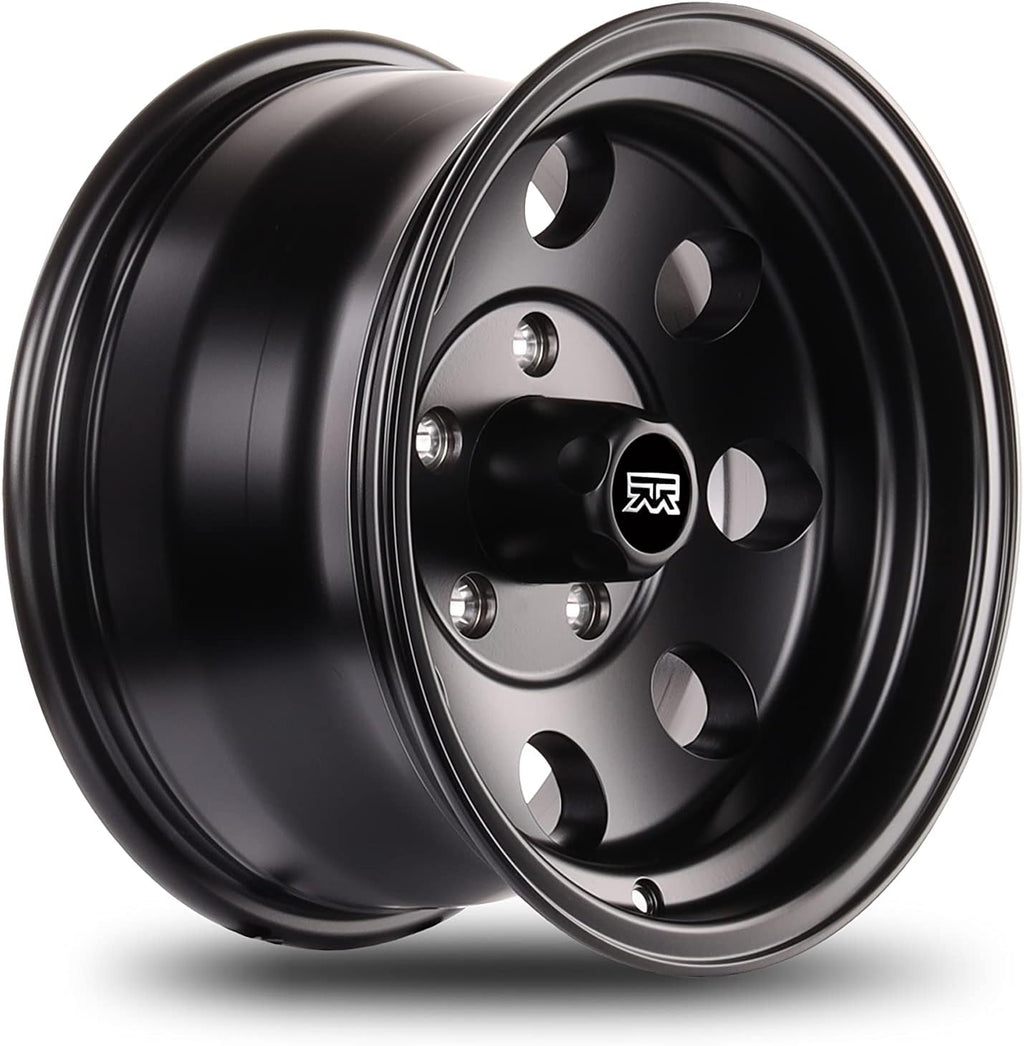 1 New 15x8 Mudder Trucker MT614 Diesel Satin Black 5x127 5x5 ET-19 wheel/rim