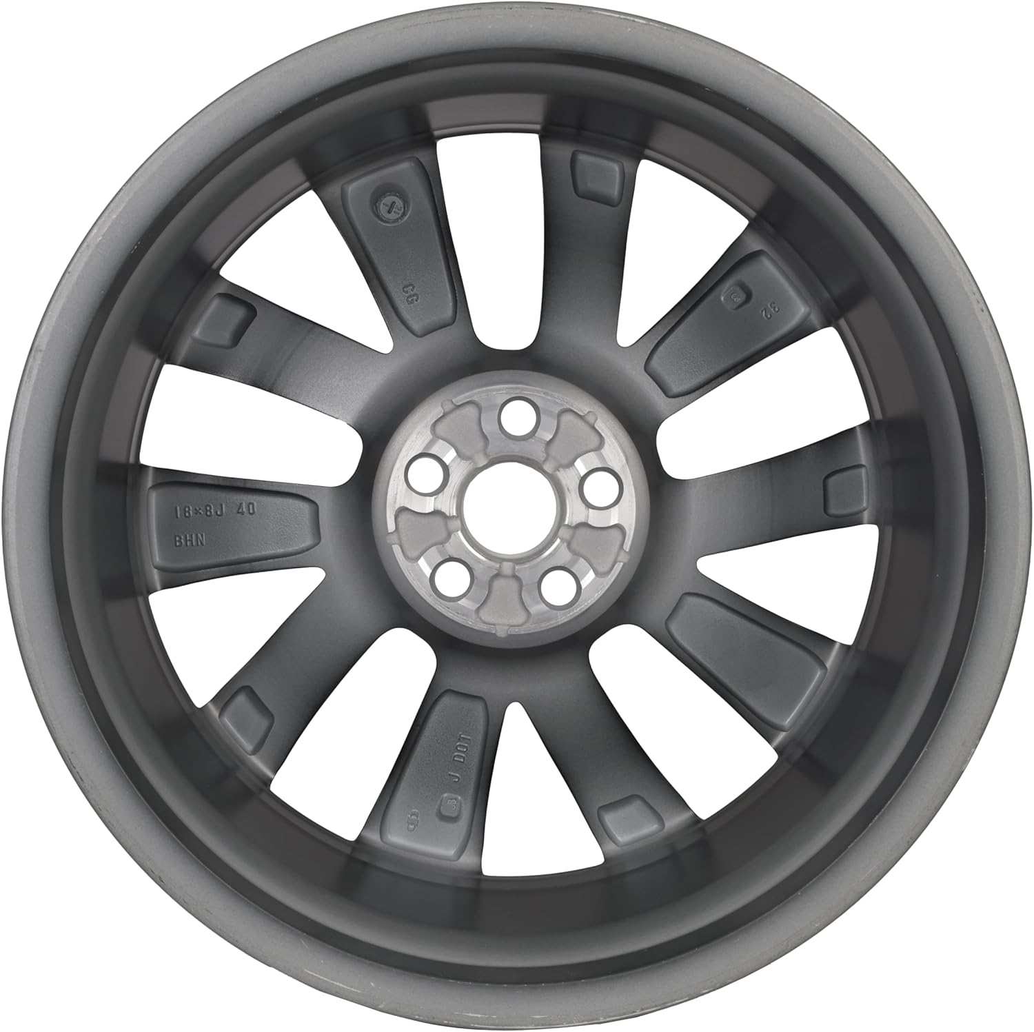 Replacement 18 Inch Wheel For Toyota Corolla Aluminum Alloy Rim for 2019 2020 2021 2022 Models | 18x8" | Gray w/Machine Face - Replacement Rim