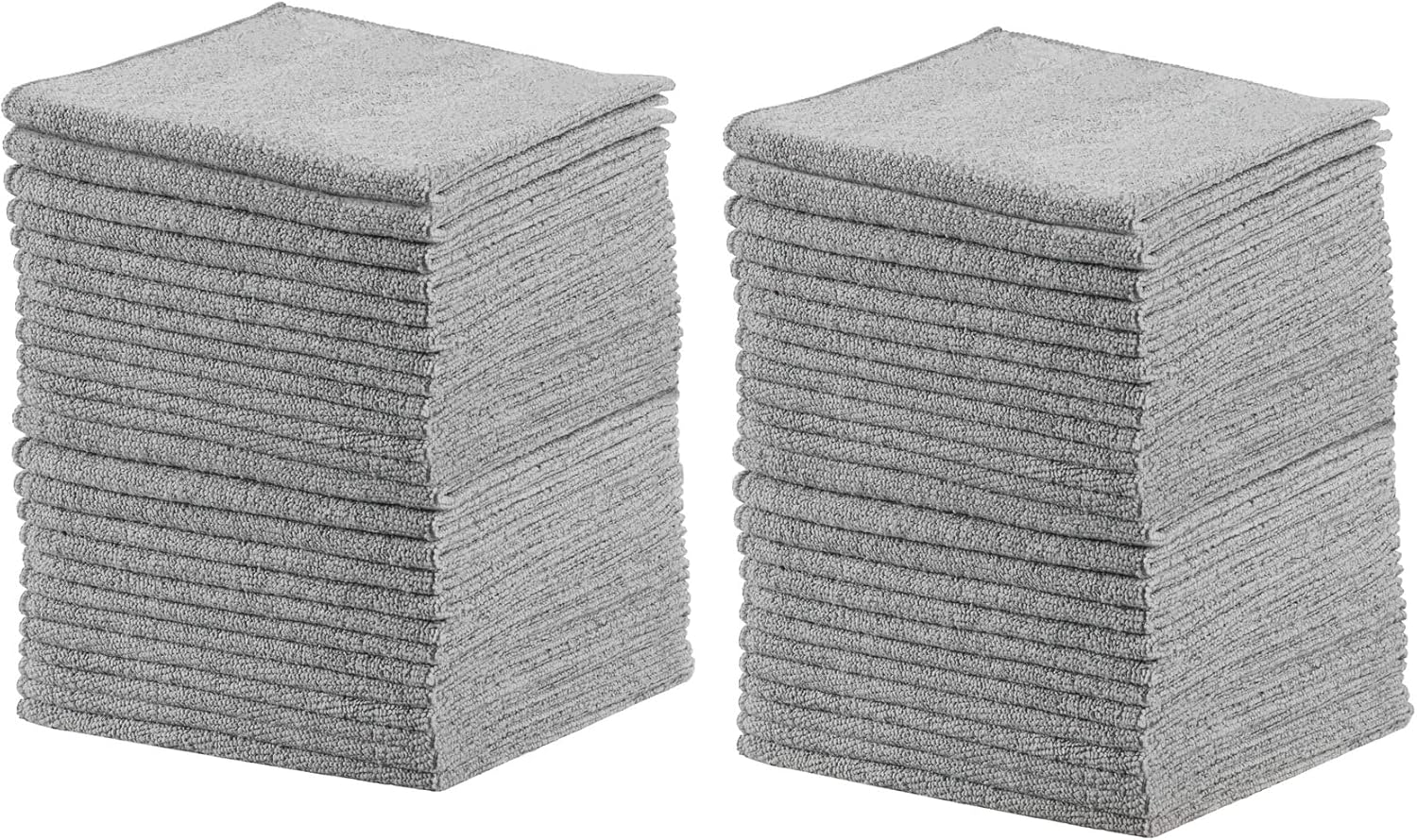 Rubbermaid Microfiber Cloth Towels 24 Pack 14"x14" Non-Scratch Reusable/Washable for Cleaning/Wiping/Polishing for Home/Kitchen/Car