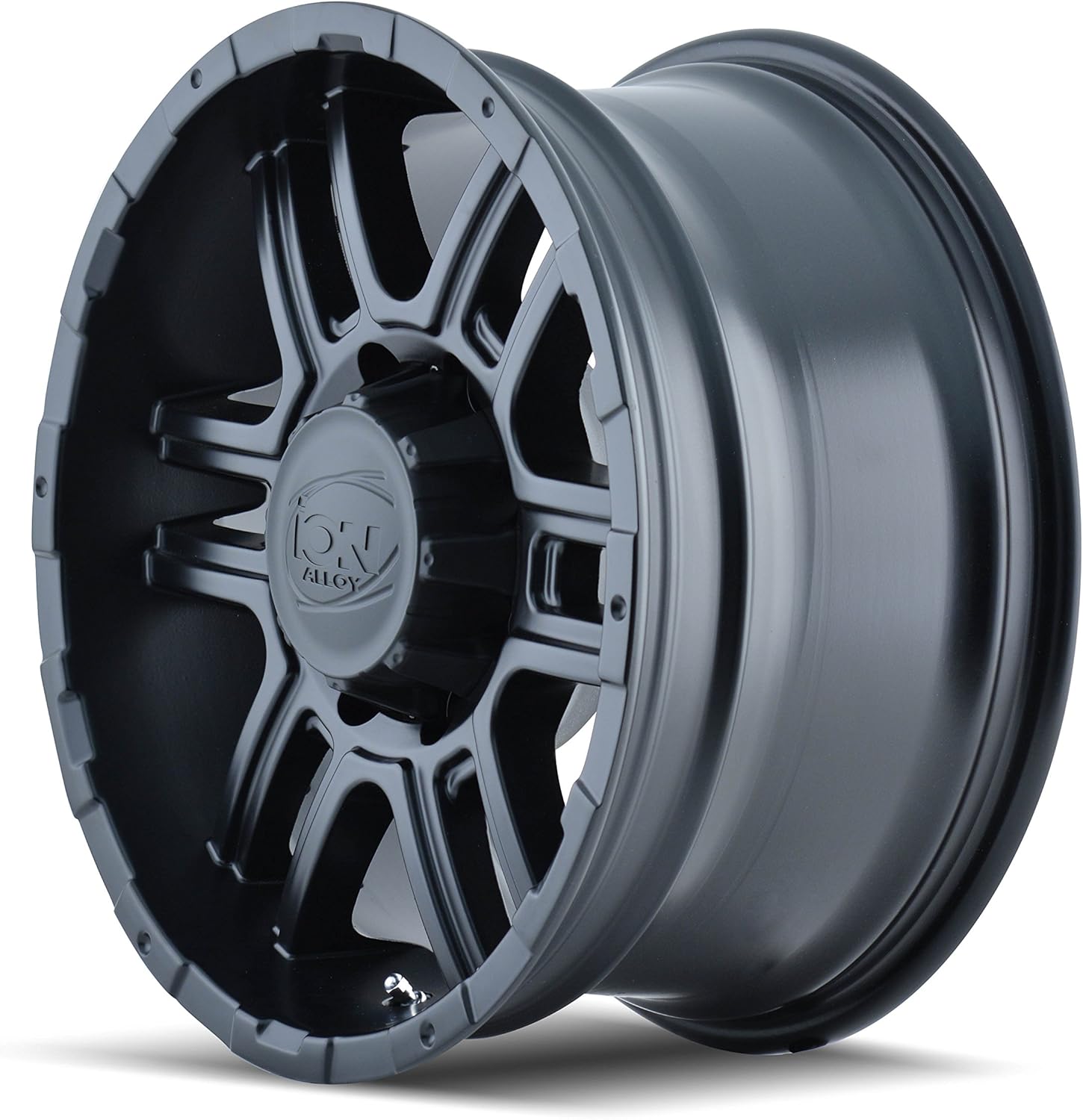 179 16x8, Bolt Pattern: 6x5.5/, Offset: 10, MATTE BLACK, set of 1