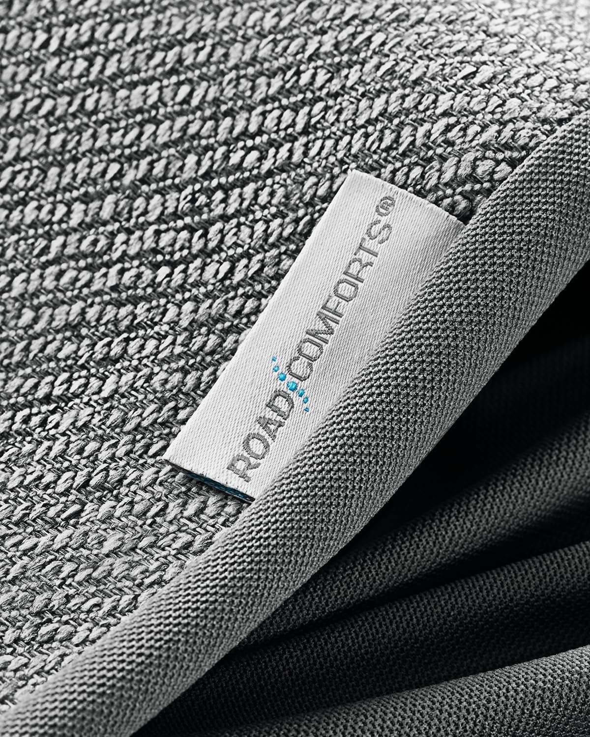 Road Comforts Full Set Car Seat Covers Front Rear Seat Cover Low Back, Flax Seat Protector, Airbag Compatible, Universal Fits for Most Cars, Truck, SUV, Vans Gray