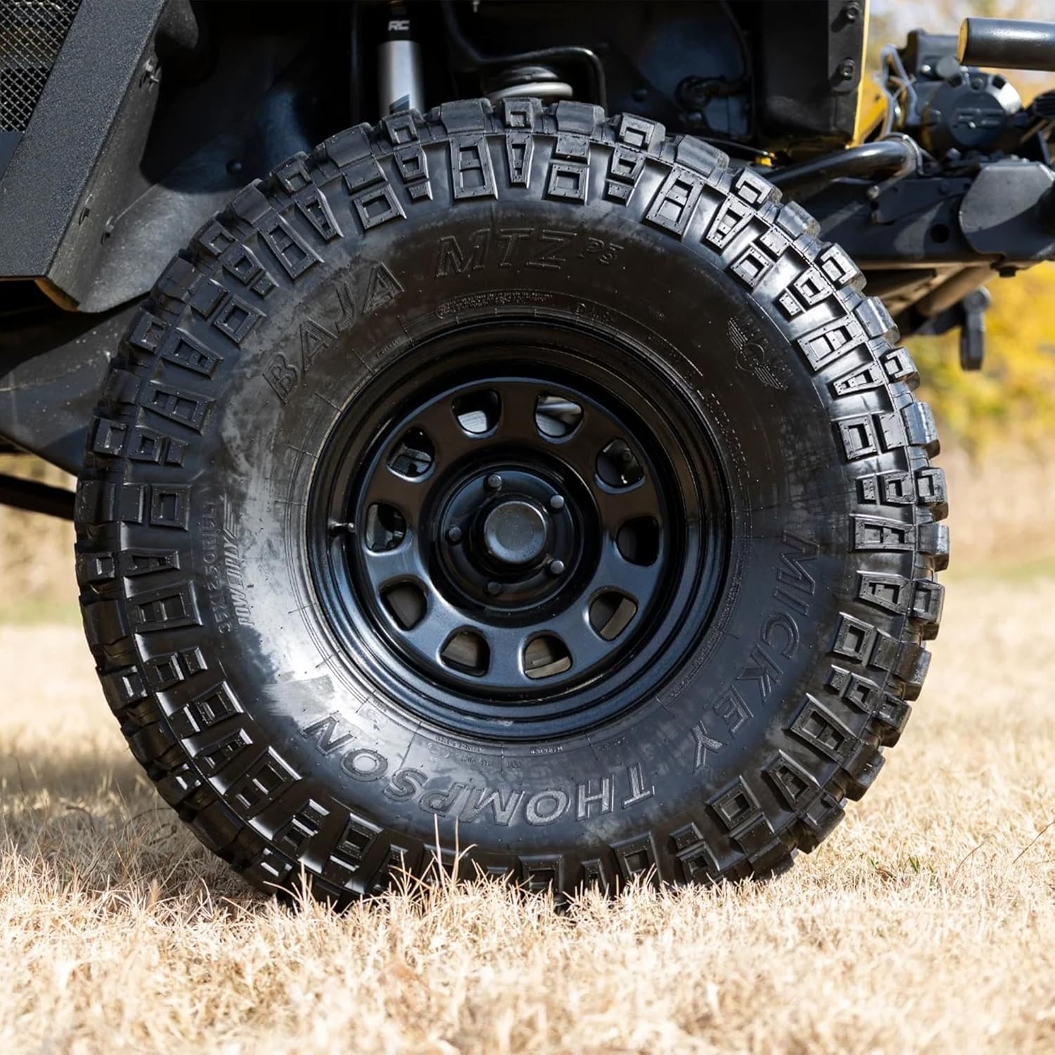 Rough Country Daytona Steel Wheel (16x8 / 5x5.5 / 5x139.7) -RC51-6885 Gloss Black Painted and Center Cap is Not Included (16 x 8. inches /5 x 5 inches, -12 mm Offset)