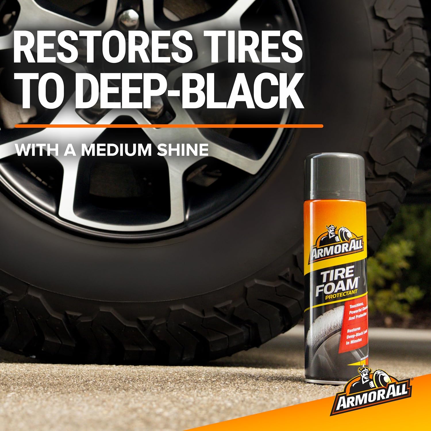 Armor All Car Wash and Car Cleaner Kit by Armor All, Includes Glass Wipes, Car Wash & Wax Concentrate, Protectant Spray and Tire Foam