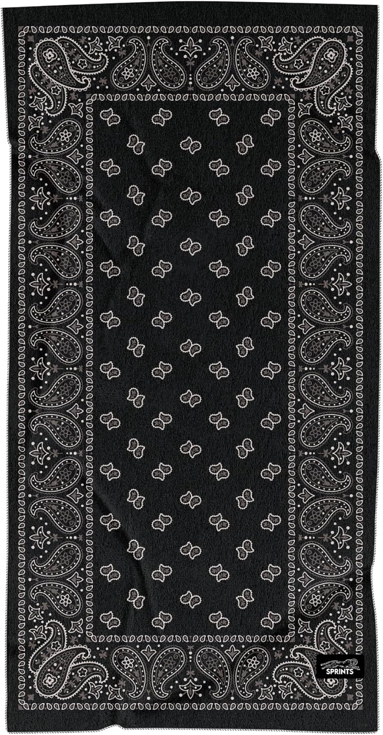 Sprints Athletic Running Towel, Full-Sized, Car Seat Cover - Performance Microfiber… (Out N Back)