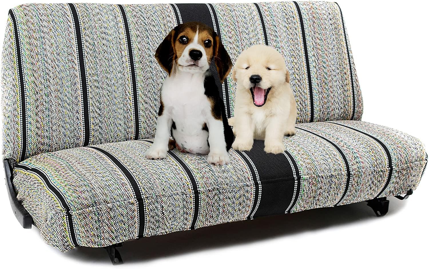 Seat Covers Unlimited - Universal Car Seat Cover for Truck and Car Bench Seats That are One Piece and Durable for Long Lasting Protection - Black