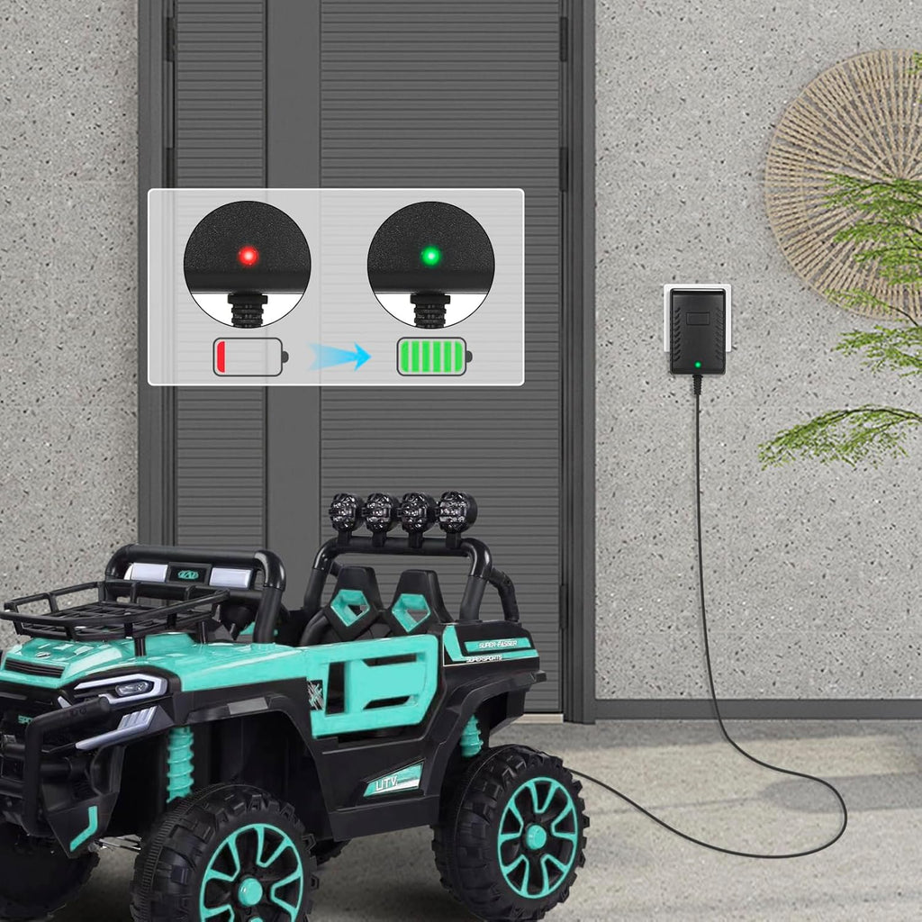 12V Kids Charger for Ride On Car, 12V Various Electric Ride-on Toys Car Battery Charger，12 V Universal Kids Riding Toy Chargers