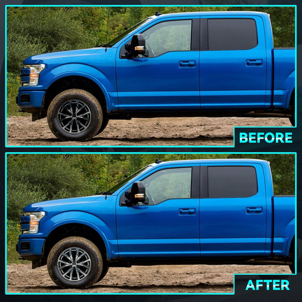 HOLUEKU New Single 22x9.5 inch 22 Inch 22x9.5&#34; Premium Aluminum Alloy Wheel Rim Fits for Ford F-150 Expedition F150 2004-2025, OEM Design Replacement Rim, Gloss Black